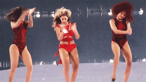 Resultado de imagem para gif coreografia beyonce