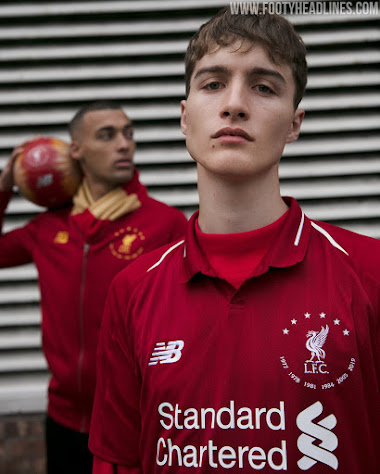 liverpool 6 times jersey black