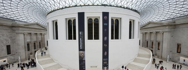Interior del Museo Británico de Londrés