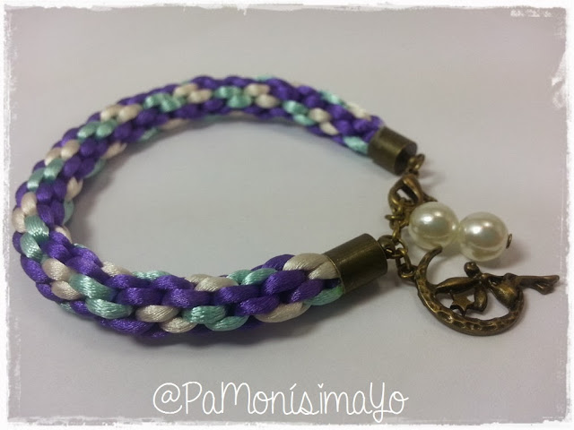 Pulsera kumihimo hada @pamonisimayo