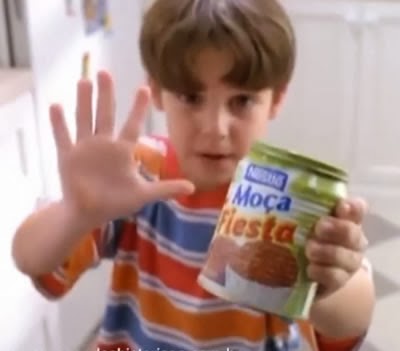 Moça Fiesta (Nestlé) propaganda de lançamento em 1999