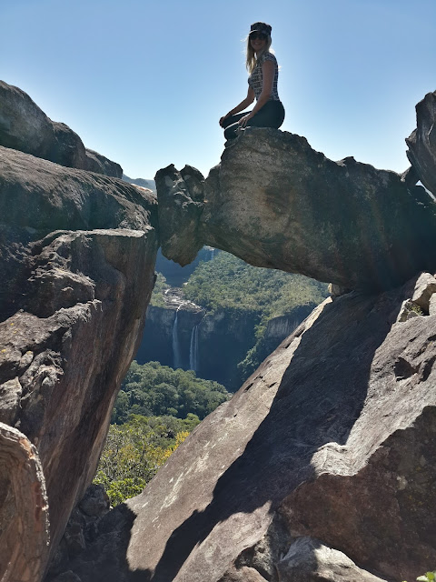 Blog Apaixonados por Viagens - Chapada dos Veadeiros - Cachoeira Santa Bárbara - Catarata dos Couros - Passeios