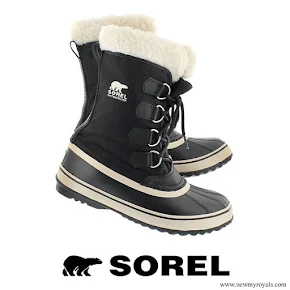 Prince Oscar wore Sorel Winter Carnival Boots