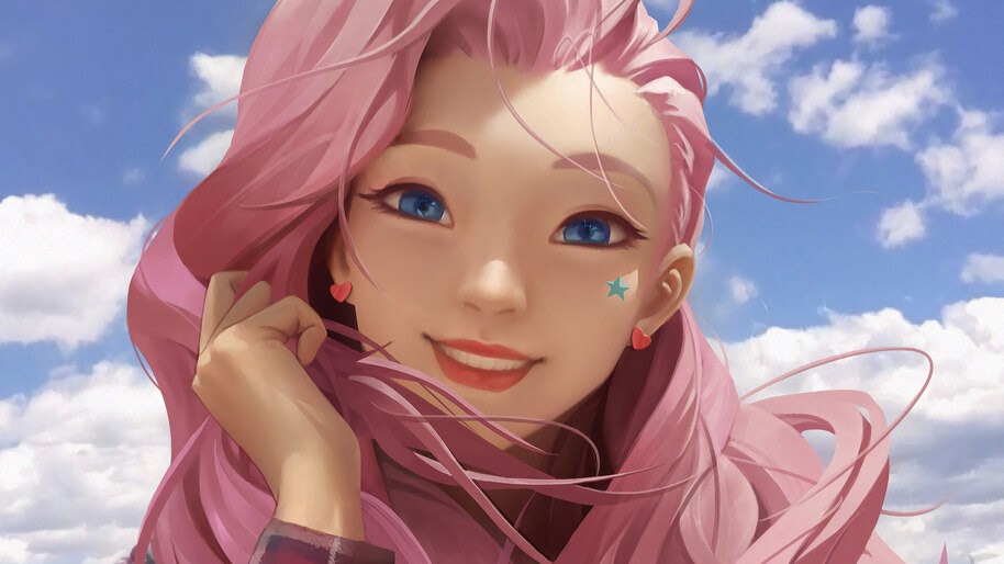Seraphine, LoL, 4K, #5.2672