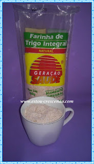 farinha de trigo integral Receita de Pão Integral