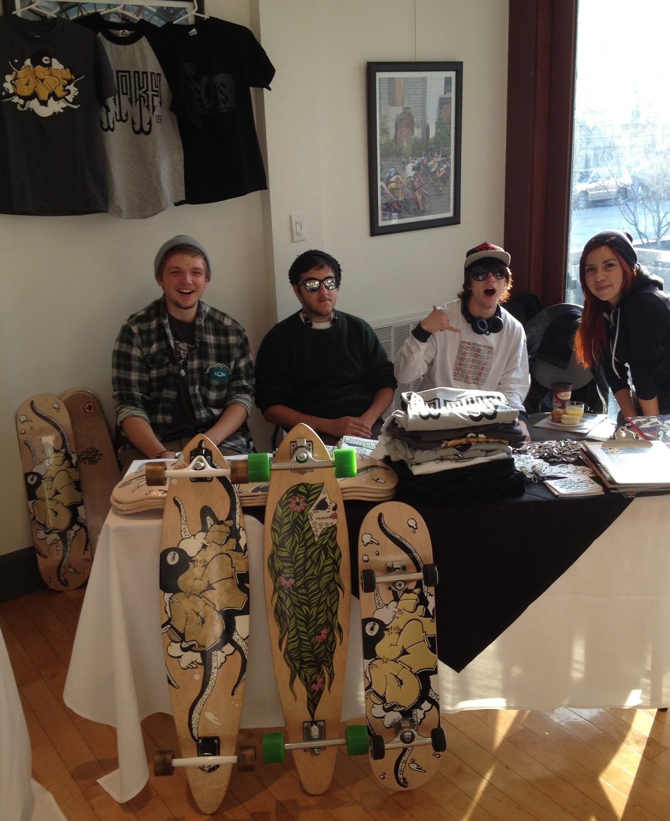 OASIS SKATEBOARD FACTORY OSF Students spend their Saturday promoting