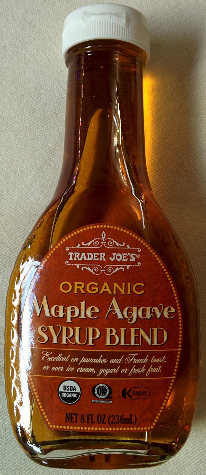 Trader Joe's Nutrition Labels Trader Joe's Organic Maple Agave Syrup Blend