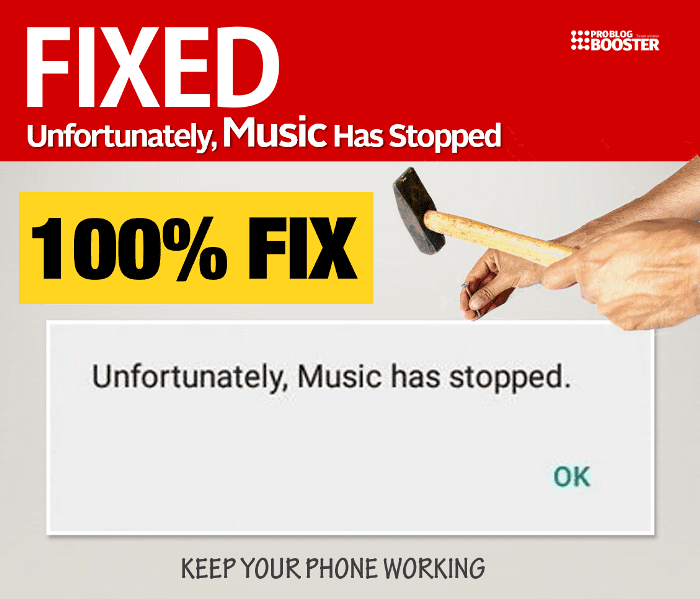 Unfortunately Music Has Stopped