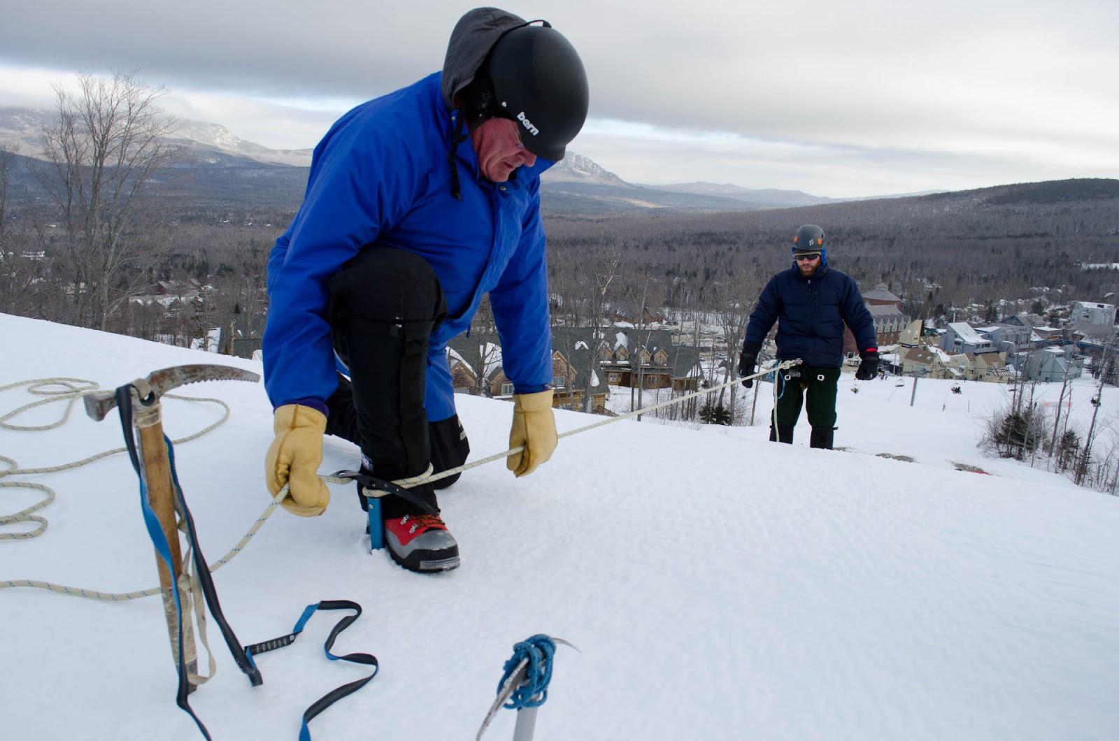 Franklin Search & Rescue Photos of Ice Axe and Crampon Training 1272013