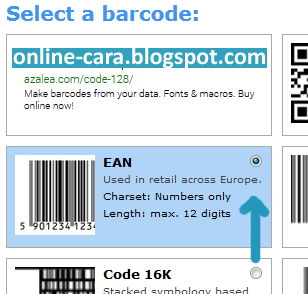 Cara Membuat Barcode Secara Online Cara Membuat Barcode Secara Online