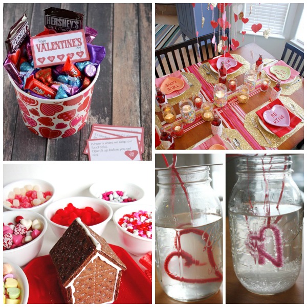 30 SIMPLE WAYS TO CELEBRATE VALENTINE'S DAY WITH KIDS.  Can I be a kid again please?  These are so cool!