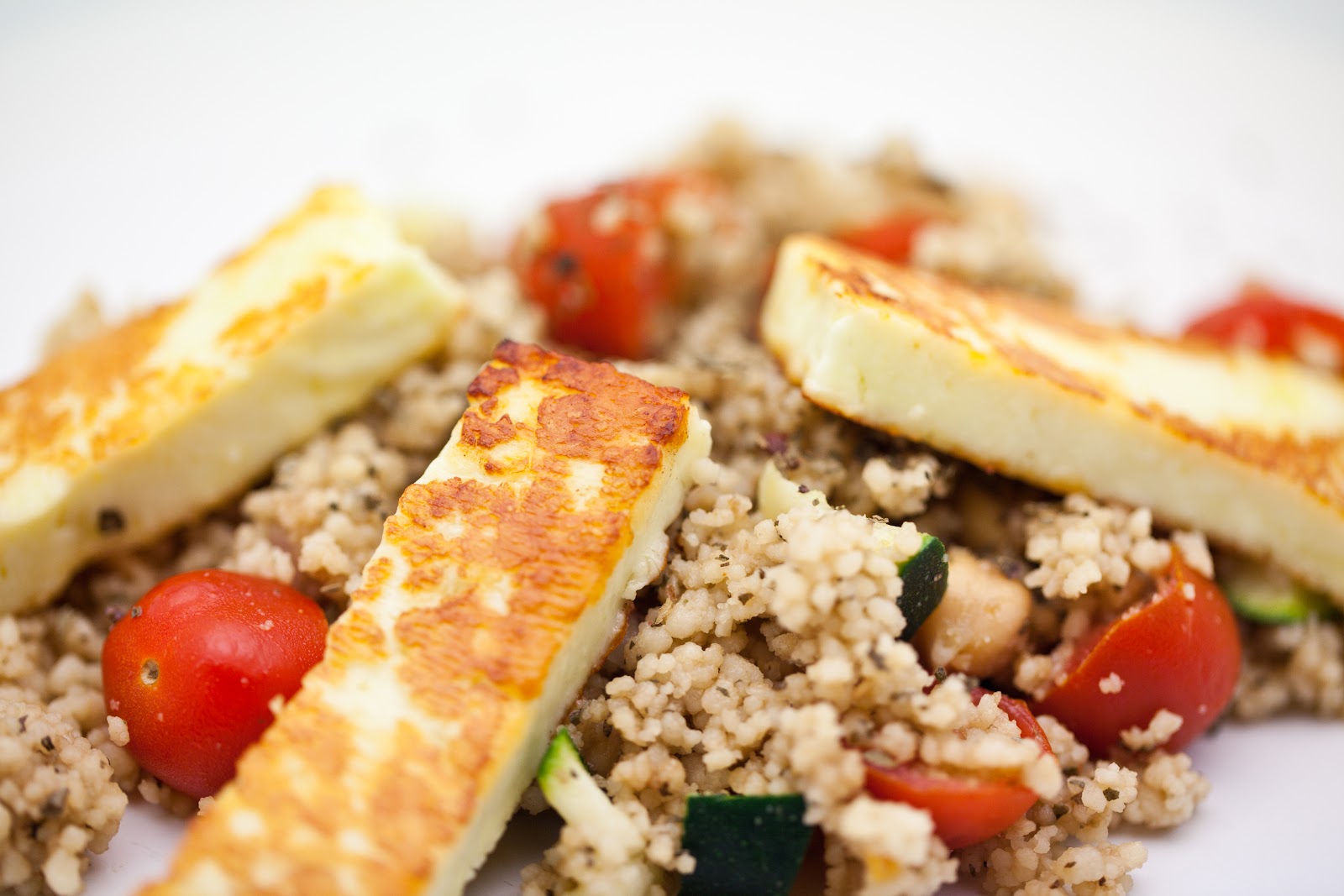 CouscousHalloumi Salad