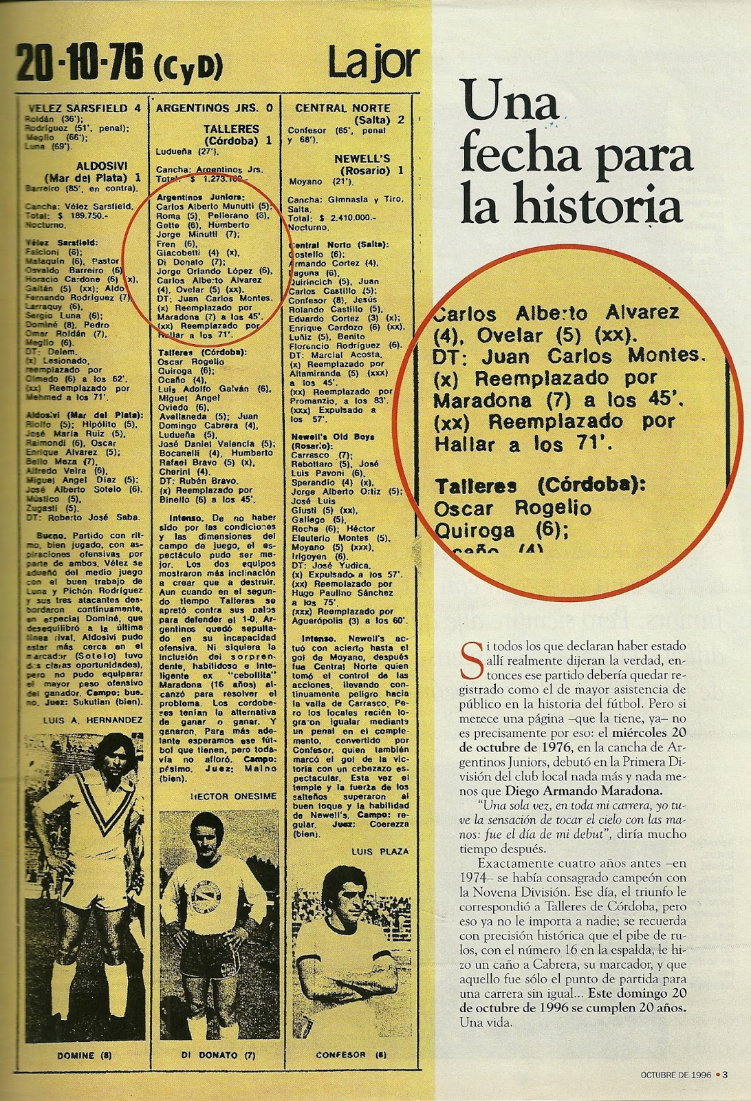 Historia del mas Popular Torneo Nacional 1976. ( 1ª Parte).