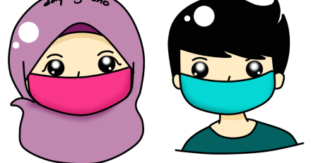 Animasi Orang Pakai Masker : Gambar Kartun Pake Masker - Gambar Kartun