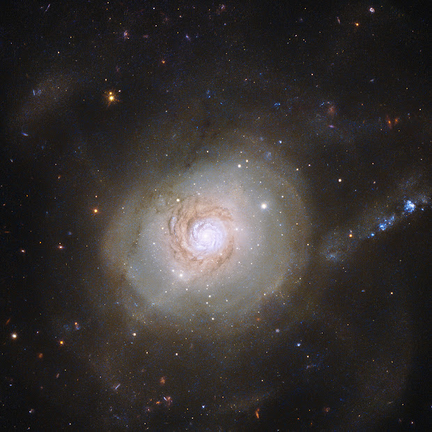 Atoms for Peace: Spiral Galaxy NGC 7252