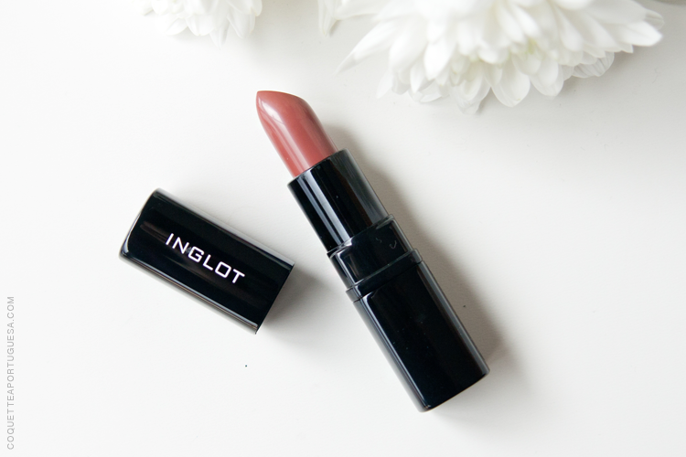 Review: Inglot Matte Lipstick in 405 | The Beauty Junkee