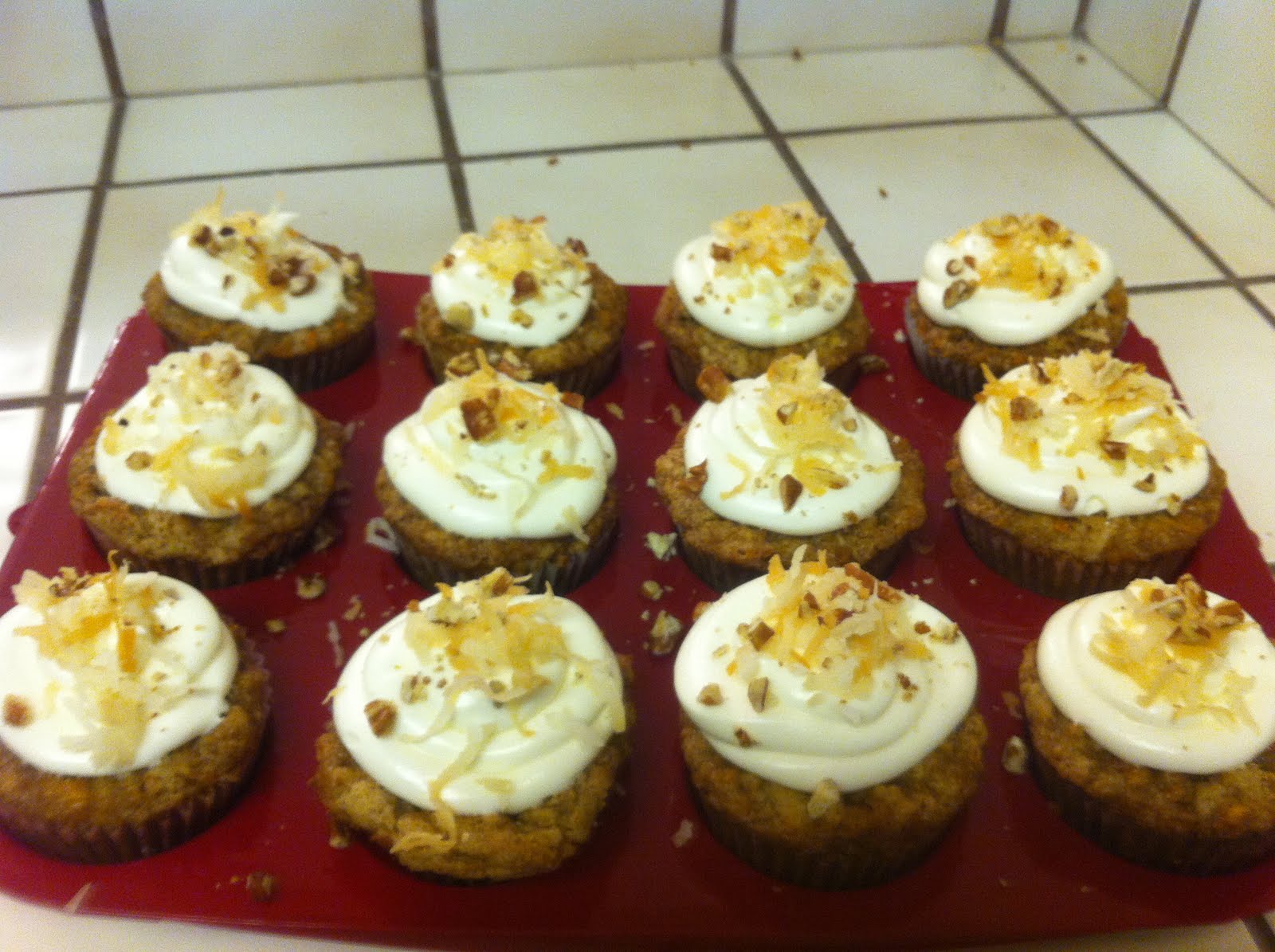 Natasha's Creative Confections Carrot Cake Cupcakes