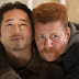 Steven Yeun e Michael Cudlitz gravam vídeo se despedindo de “The Walking Dead”