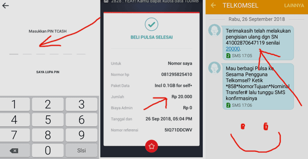 Cara Menggunakan Bonus Saldo TCASH Telkomsel MeAplikasi Cara Menggunakan Bonus Saldo TCASH Telkomsel MeAplikasi