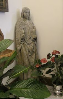 Estatua Templaria de María Magdalena. Estatua Templaria de María Magdalena.