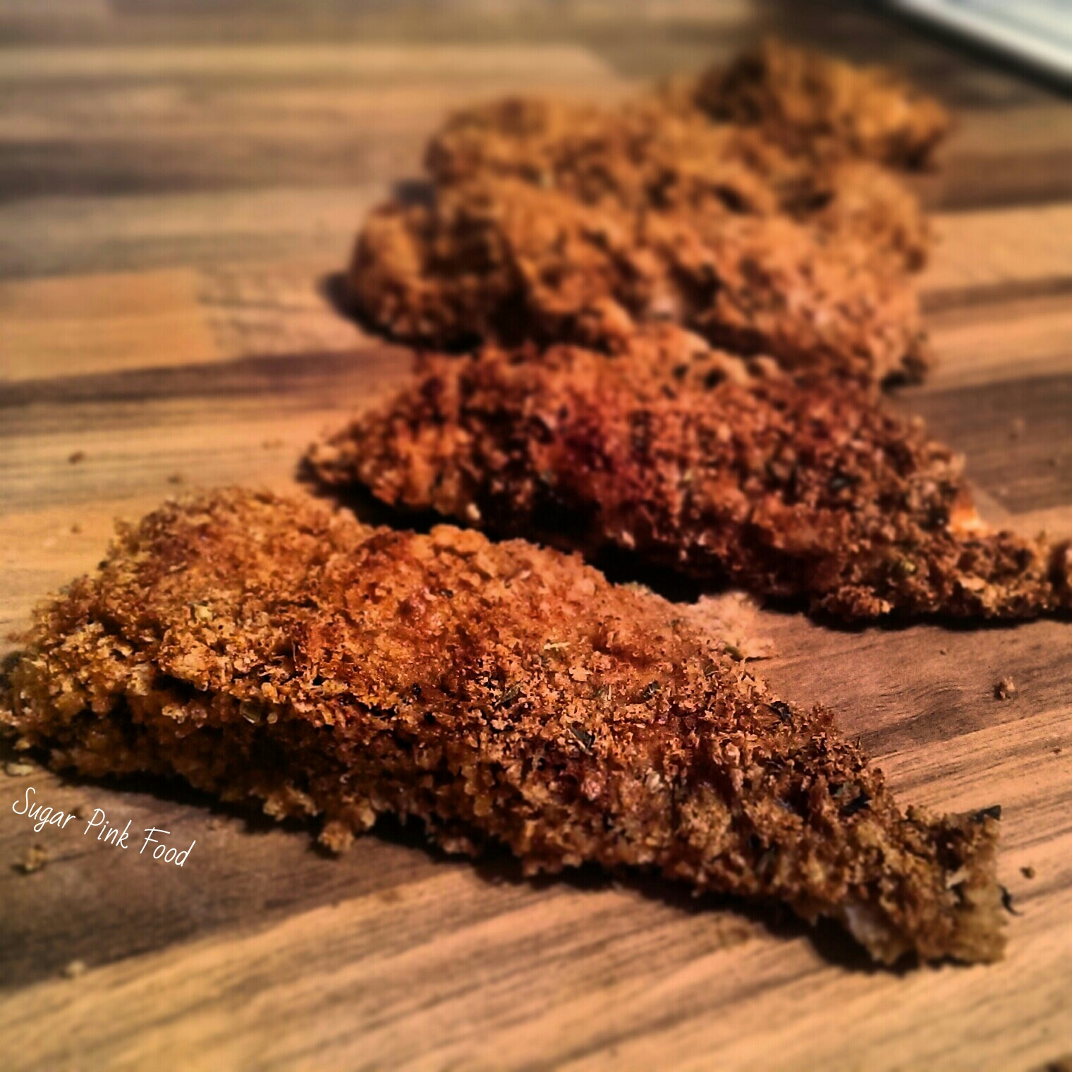 KFC Fakeaway Recipe Healthy, Low Calorie Meal Sugar Pink Food