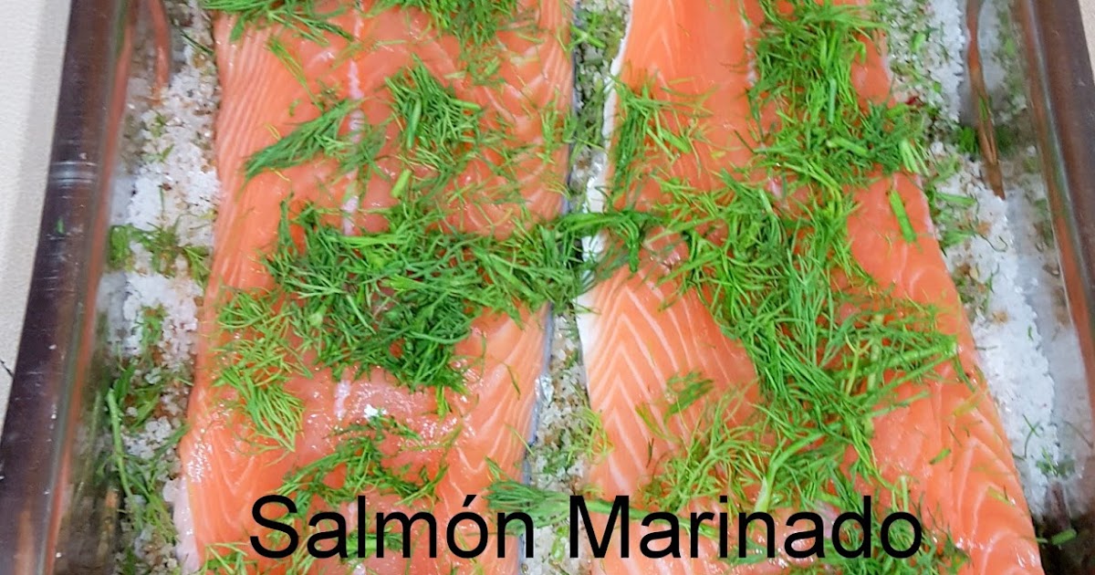 Como preparar un Salmón Marinado al Eneldo para Navidad