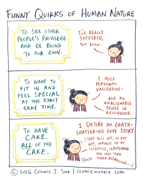 cartoonconnie comics blog Funny Quirks of Human Nature