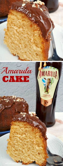 Soft, fluffy and Amarula-Cream drenched cake - absolutely decadent !