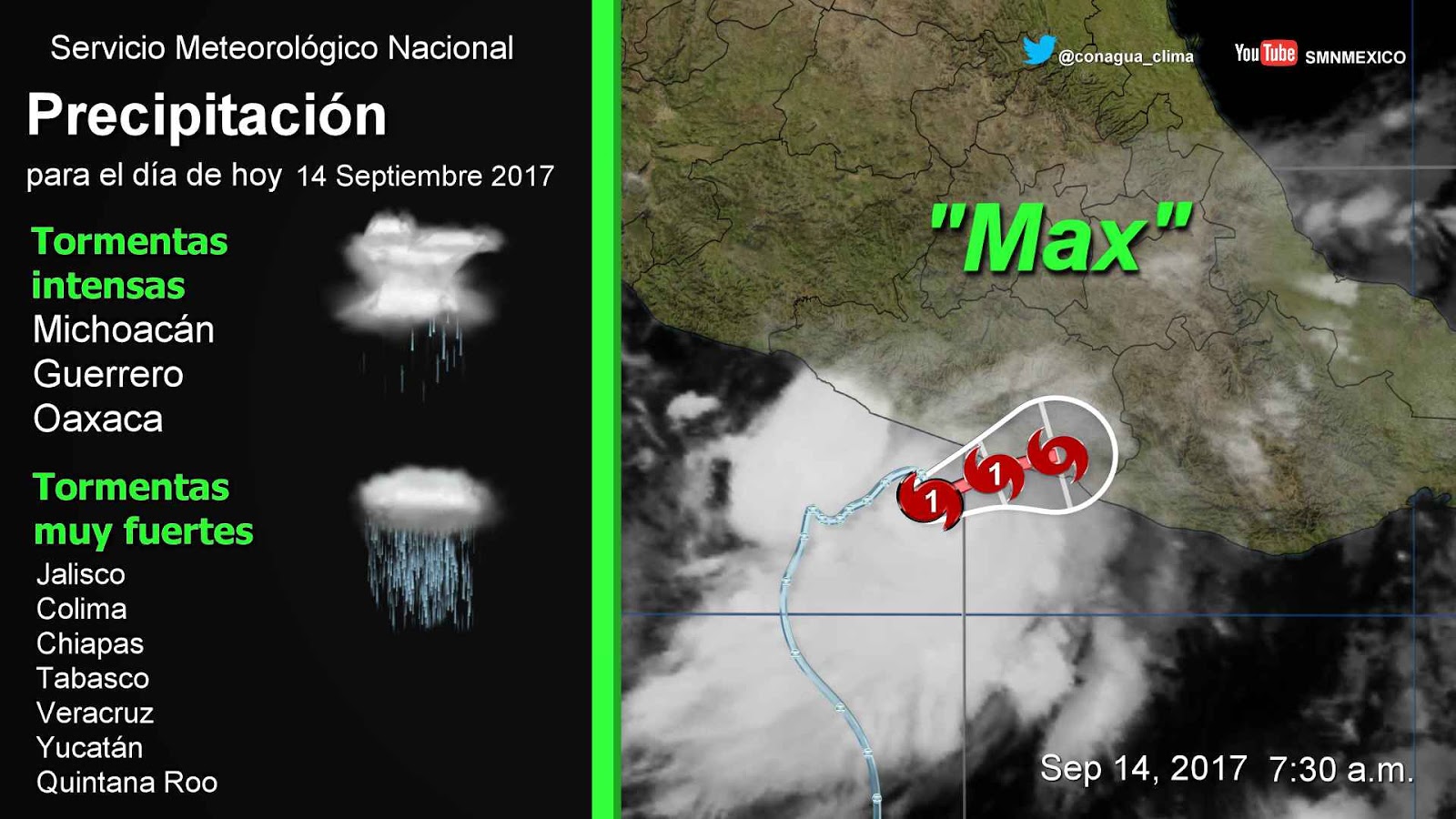 Periodismo sin Censura Pronóstico Meteorológico General 14 de