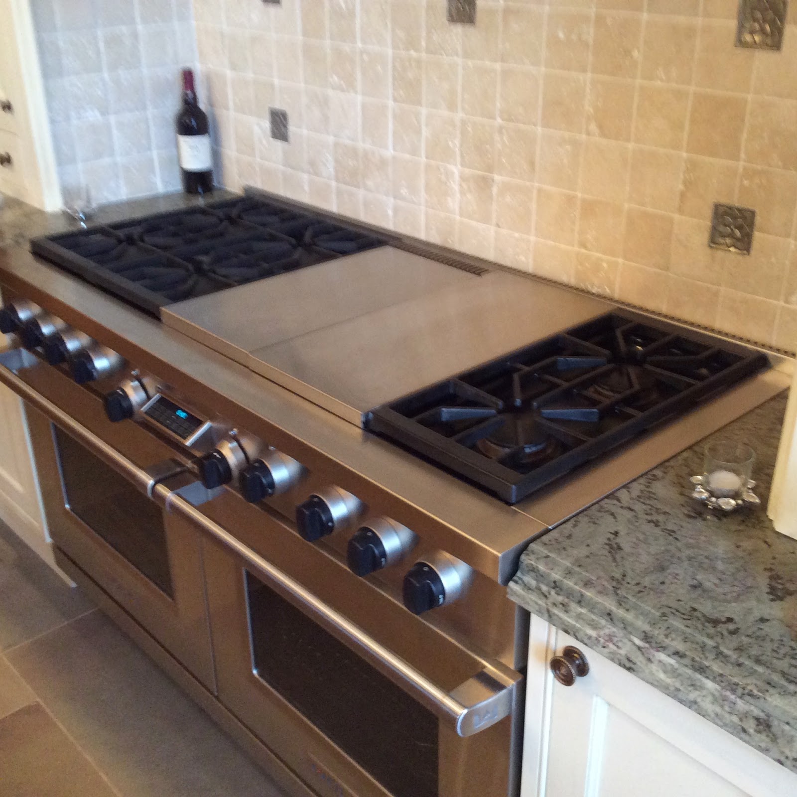 Callum Walker Interiors Wolf 60" Dual Fuel Range Cooker for Sale