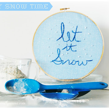 DIY Snow Time|Embroidery