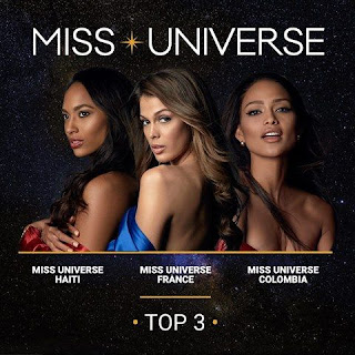 Francesa conquista o título de Miss Universo (Band) - Miss Universe Top3