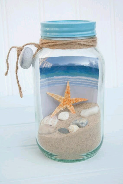Decora tu hogar con arena de la playa