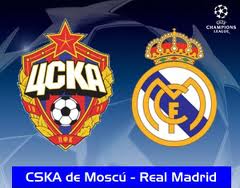 Ver online el CSKA Moscú - Real Madrid