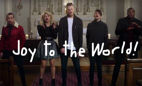 English is FUNtastic: «Joy To The World» – Christmas Song by Pentatonix: Video and Lyrics