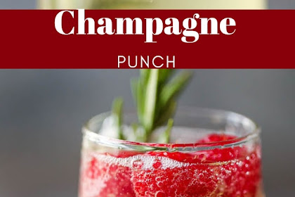 Champagne Punch #christmas #drink