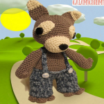 PATRON MAPACHE AMIGURUMI 23758 PATRON MAPACHE AMIGURUMI 23758