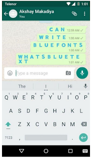 2 Cara Mudah Membuat Kertas Teks Berwarna di WhatsApp