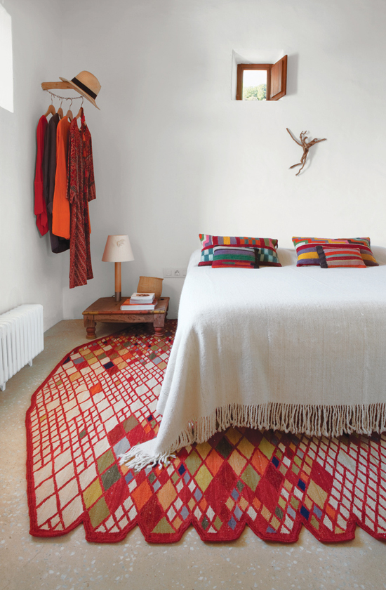 Ethnic inspired bedroom