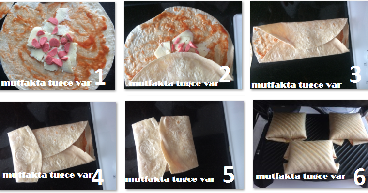 Pratik Yemek Tarifleri Lavaştan Tost Pizza