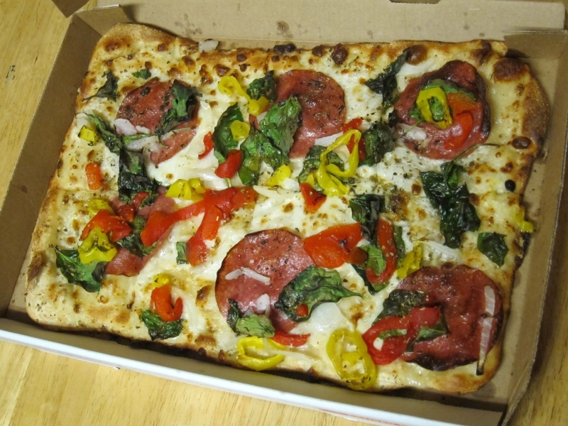 Review: Domino's - Tuscan Salami Roasted Veggie | Brand Eating