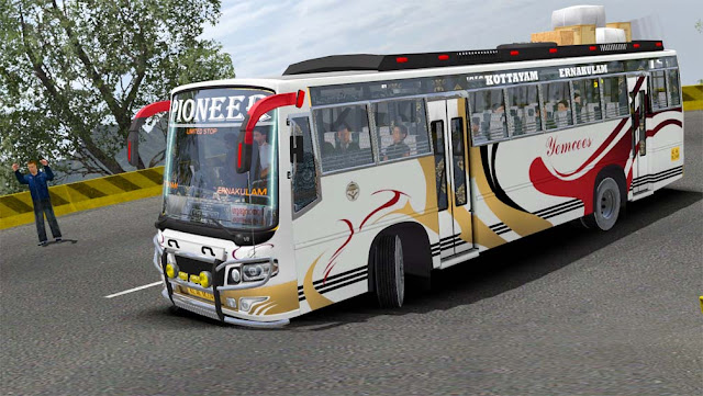 Bus Tua Team KBS Untuk Euro Truck Simulator 2