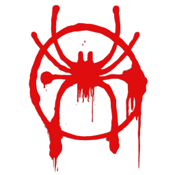 logo spiderman unik