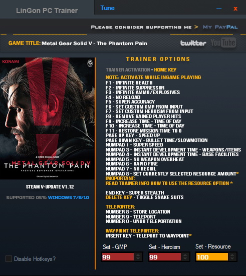 metal gear the phantom pain steam offline metal gear the phantom pain steam offline