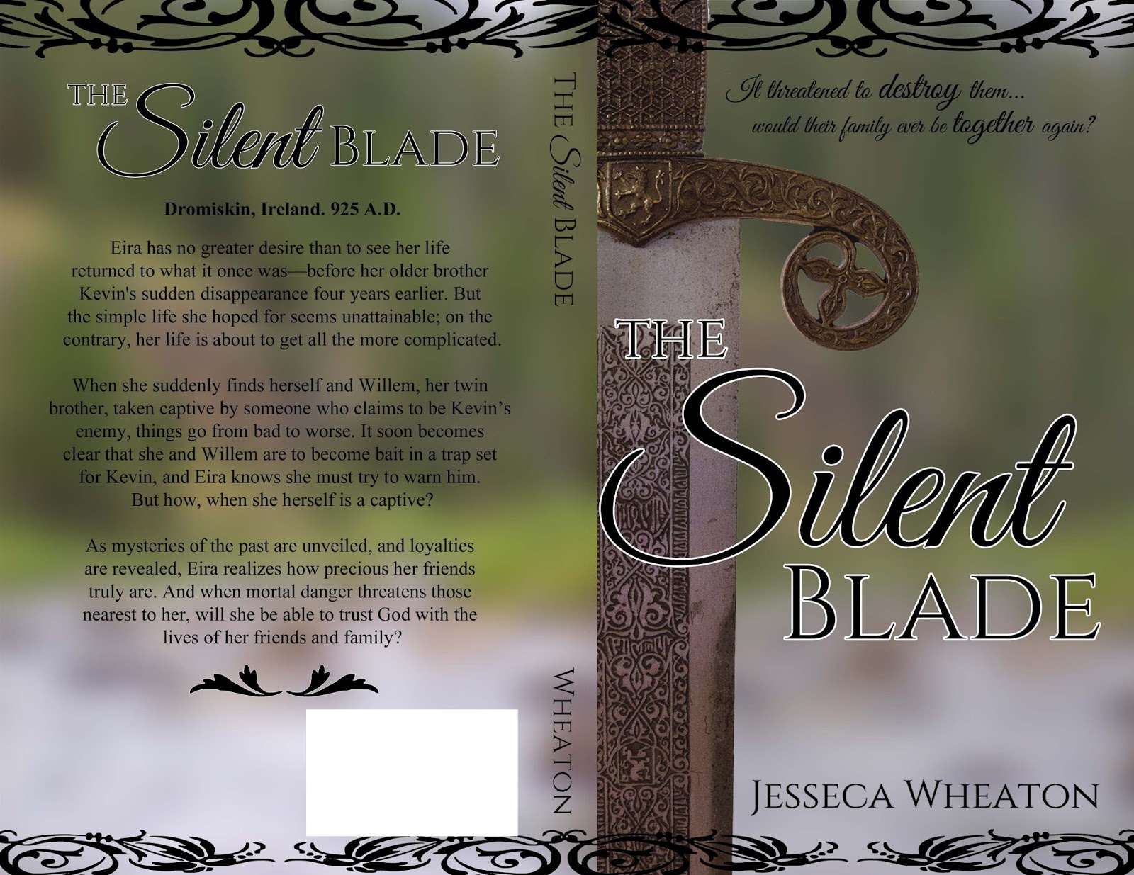 With a Joyful Noise The Silent Blade Cover Design
