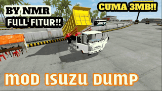 download game bussid mod truck isuzu apk