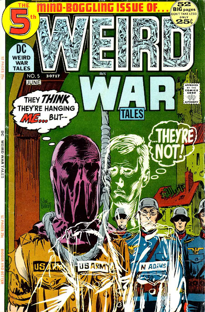Weird War Tales v1 #5 dc bronze age comic book cover art by Joe Kubert Weird War Tales v1 #5 dc bronze age comic book cover art by Joe Kubert