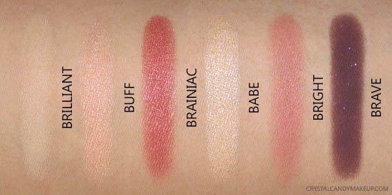 TheBalm Nude Beach Eyeshadow Palette Review Swatches