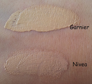 Nivea BB-Cream in hell Swatch