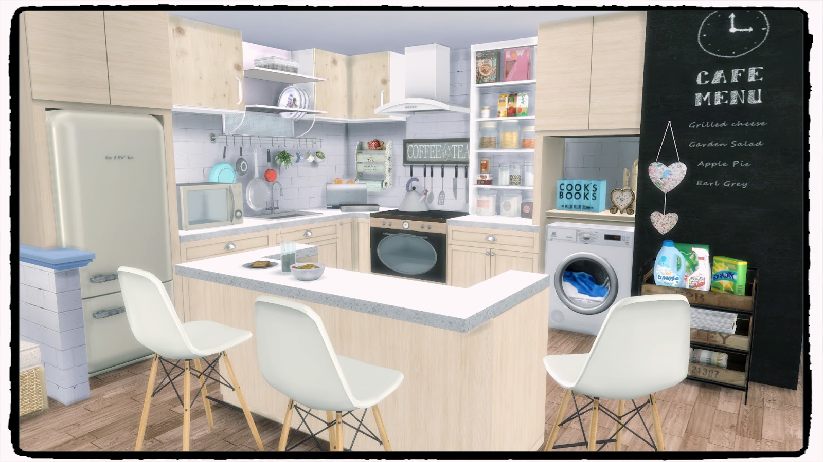 Sims 4 Sweet Kitchen Dinha
